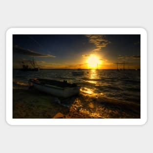 West Mersea Sunset Sticker